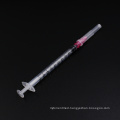 1ml Luer Lock Sterilized Plastic Disposable Syringe